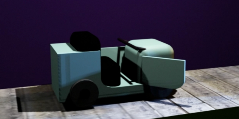 Image of a 3D model of a car.