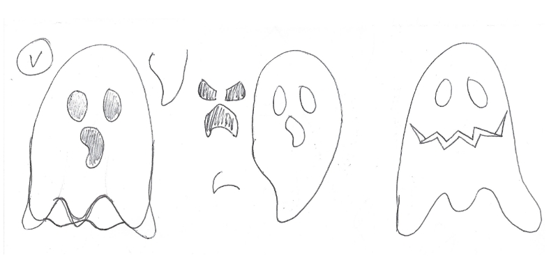 Sketches of a ghost