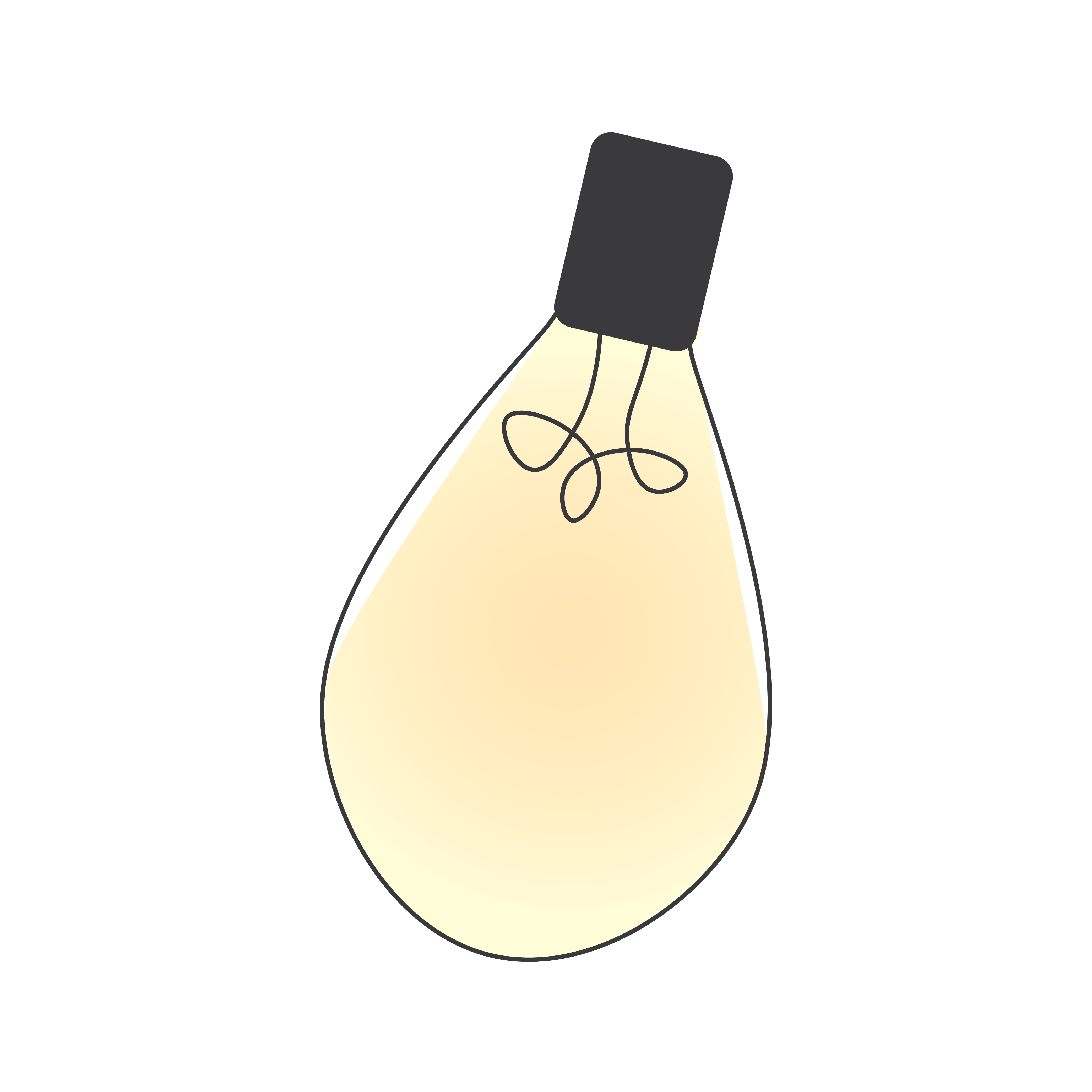Lightbulb illustration.